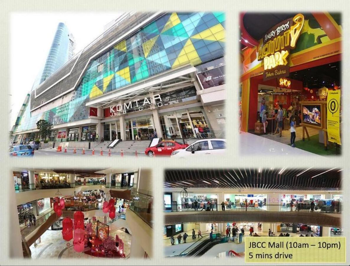 Seaview Condo Near Rf Mall, Food Court & Free Netflix Джохор-Бару Экстерьер фото
